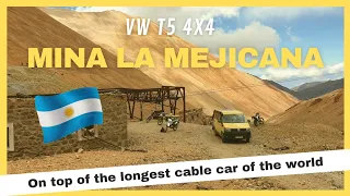 VW T5 Offroad🛺 - Mina la Mejicana: with our 4x4 Bulli in Argentina