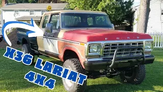 Is this the rarest Dentside ever? 1979 Ford F350 X36 Supercab Camper Special Lariat