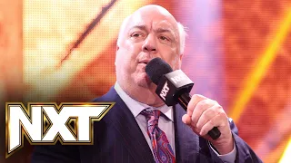 Paul Heyman introduces Bron Breakker on behalf of Roman Reigns: NXT highlights, Oct. 10, 2023