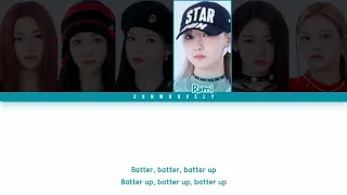 BABYMONSTER - BATTER UP Lyrics (Color Coded Han/Rom/Eng)