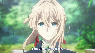 Violet Evergarden Introduces Herself in 60FPS (DainApp)