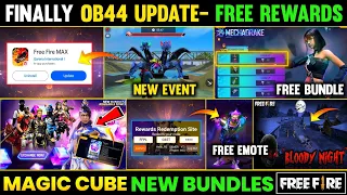 NEW OB44 UPDATE 🔥| New Free Events + Magic Cube Bundles 😱| Free Fire New Event | Free Emote & Bundle