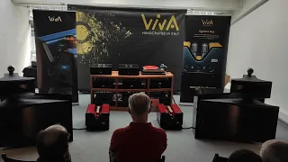 Viva Audio horn speakers // HIGH-END SHOW MUNICH 2022