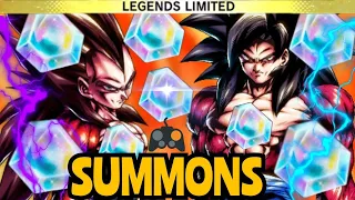 ÚLTIMAS SUMMONS NO BANNER DOS MONKEY BOYS! DRAGON BALL LEGENDS ( LEGENDS FESTIVAL 2022 )