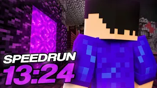 Zastosowałem NOWE TAKTYKI, żeby przebić ten Rekord! | Minecraft Speedrun