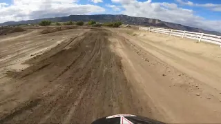 Lake Elsinore mx main track with triple  10/01/2023 new layout !