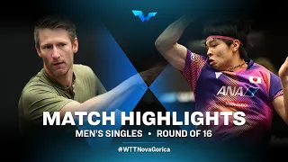 Highlights | Ruwen Filus vs Yuta Tanaka | MS R16 | WTT Contender Nova Gorica 2022