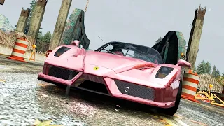 NFS MW Final Pursuit | Ferrari Enzo vs 6 Heat Cops | PC Gameplay [1080pᴴᴰ60 ᶠᵖˢ]