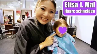 Elisas 1. Friseur Besuch mit 2 Jahren! Haare abschneiden ✂️ Wocheneinkauf XXL Food Haul | Mamiseelen
