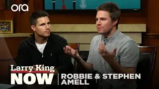 Acting, business ventures, and growing up in Canada - Robbie & Stephen Amell answer your questions