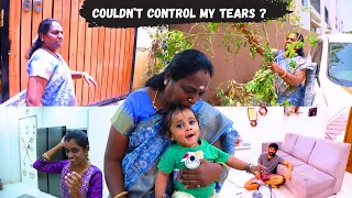 😭COULDN'T CONTROL MY TEARS|😢என்னோட LIFEல அந்த நாள் MY HARDEST DAY LIFE STORY|COOKING LUNCH FOR US