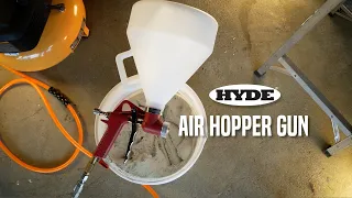 HYDE Air Texture Hopper Gun (09980)