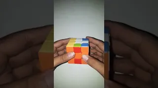 How to solve rubik's cube 3by3 😱 #Shorts #cube #cuba