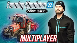 MULTIPLAYER V PRÉMIOVCE! | Farming Simulator 22 Premium Expansion #08