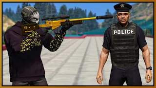 GTA 5 Roleplay - HITMAN STALKING COPS | RedlineRP