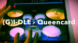 (여자)아이들((G)I-DLE) - 퀸카 (Queencard) [IPAD Drum Cover] + DRUM Sheet (쉬운 드럼악보)