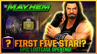 WWE Mayhem | FIRST FIVE STAR!? | EPIC Lootcase Opening