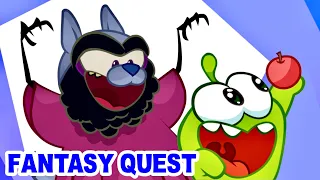 PREMIERE ⭐️ Om Nom Stories - Fantasy Quest 🃏⚡️ Cartoon for kids Kedoo Toons TV