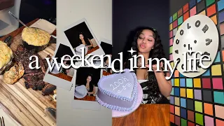 weekend in my life | hitting 200k + things to do in nyc + last minute christmas shopping