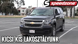 Speedzone teszt: Chevrolet Tahoe LT 5.3 EcoTek V8: Kicsi kis lakosztályunk