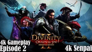 Divinity Original Sin 2 Definitive Edition 4k Gameplay part 2