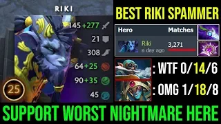 Every Support Worst Nightmare | NEW STYLE Pro Mid Riki Spammer INCREDIBLE Outplay 20Kills Dota 2