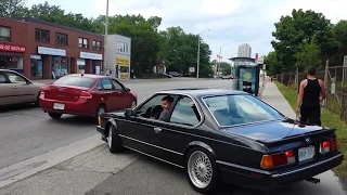 I SOLD MY BMW 635CSI - -DRIVEWAY EXIT (E24)....BBS, DINAN,