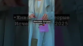 •животные которые изчезнуть в 2025 году💔