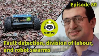 Fault detection, division of labour, and robot swarms - interview with Danesh Tarapore