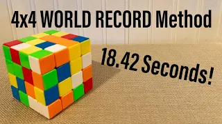 Yau 4x4 Method (WORLD RECORD Method!)