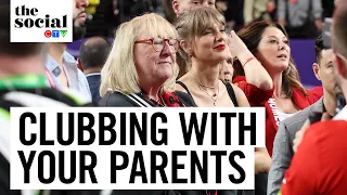 Taylor Swift goes clubbing with her parents | The Social