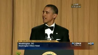 C-SPAN: President Obama at the 2011 White House Correspondents' Dinner