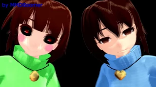 【MMD Undertale Animation】Stronger Than You -Genocide Remix- by MMDBoomer