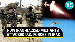 On Cam: Iran-backed Militia Attacks U.S. Military Bases In Iraq With Drones Amid Israel-Hamas War