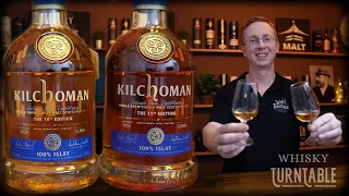 Kilchoman 100 % Islay - 10th Edtion 2020 vs 11th Edition 2021 50 % Vol.