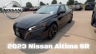 2023 Nissan Altima SR in Super Black: The Ultimate in Sophisticated Style