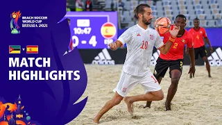 Mozambique v Spain | FIFA Beach Soccer World Cup 2021 | Match Highlights