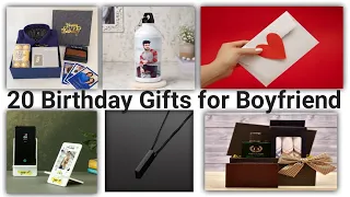 20 Birthday Gift for Boyfriend 🎁 | Birthday for Her/ #giftideasforboyfriend #hamperbox /gift ideas