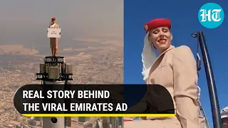 Viral Emirates Ad: Is this woman really standing on top of Burj Khalifa?