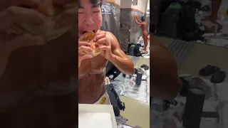 Bodybuilder Has Cheat Meal After Months