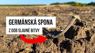 Kompletní Germánská spona z dob bitvy v Teutoburském lese!