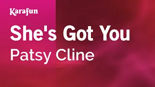 She's Got You - Patsy Cline | Karaoke Version | KaraFun