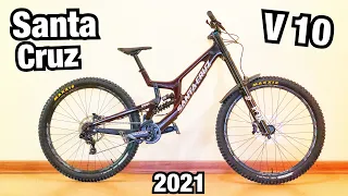 КОМУ И ЗАЧЕМ НУЖЕН DH ВЕЛОСИПЕД?! Обзор Santa Cruz V10 S 2021