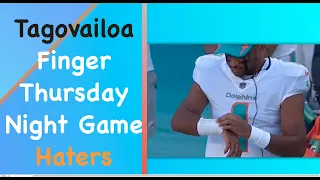 Tagovailoa Was A Backup To Brissett With Finger Injury As Dolphins Won, Thursday Game is still ?