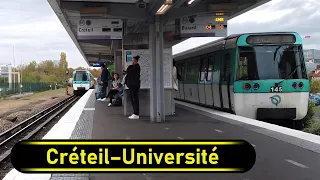 Metro Station Créteil–Université - Paris 🇫🇷 - Walkthrough 🚶