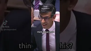 Lindsay Hoyle scolds Rishi Sunak during PMQs #shorts