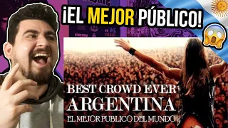 BEST CROWD EVER: El Mejor Público del Mundo 🇦🇷 REACCIÓN de PERUANO 🇵🇪 | Melotomía