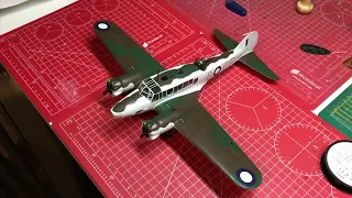 Airfix 2022 new tool 1/48,Avro Anson, build update 8