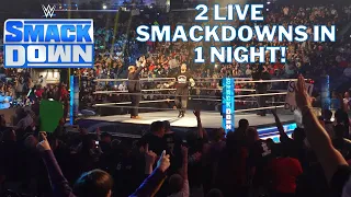 I Did TWO Smackdowns in ONE Night! | WWE Smackdown Live 2/11 & 2/18 | WWE Vlog | Smackdown SPOILERS