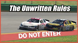 Oval Racing's Unwritten Rules | iRacing Oval Etiquette Guide